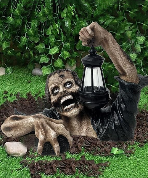 Solarbetriebener Garten Zombie